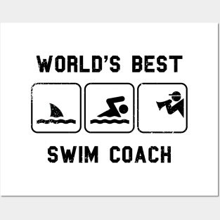 World's Best Swim Coach Posters and Art